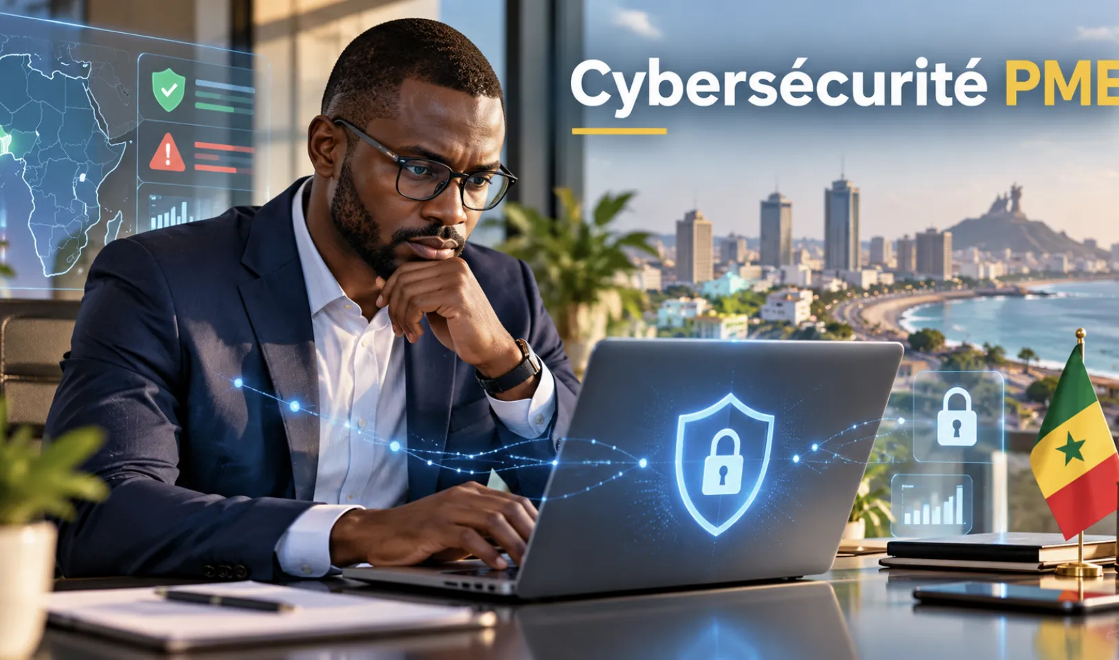 Cybersécurité des PME au Sénégal : 12 mesures essentielles pour protéger son entreprise en 2026